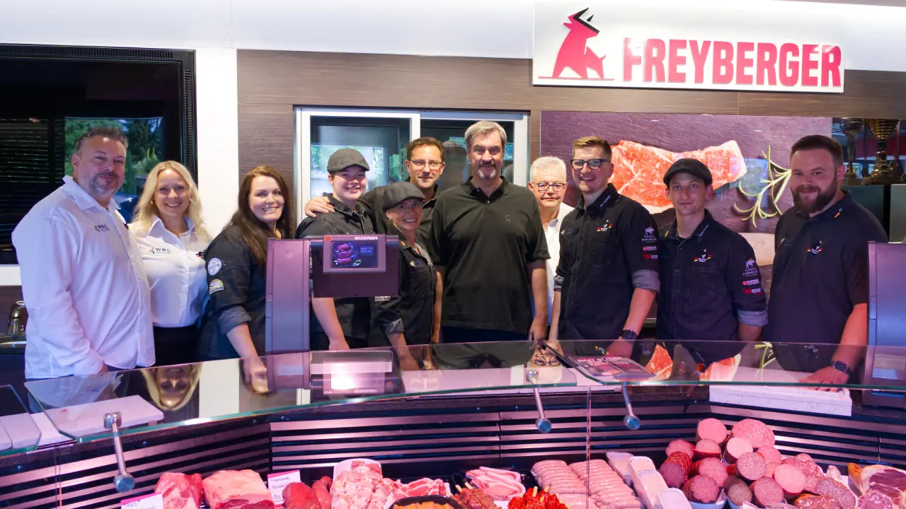 Markus Söder zu Gast bei Freyberger