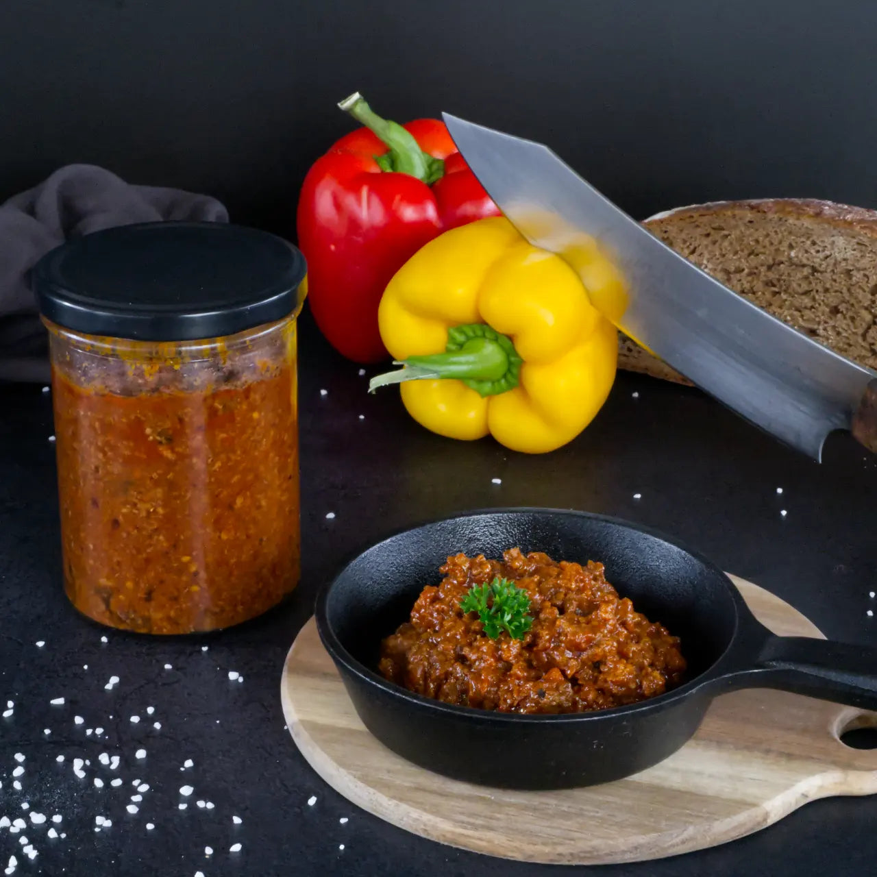 Bolognese – Fertiggericht mit Rinderhackfleisch und Gemüse