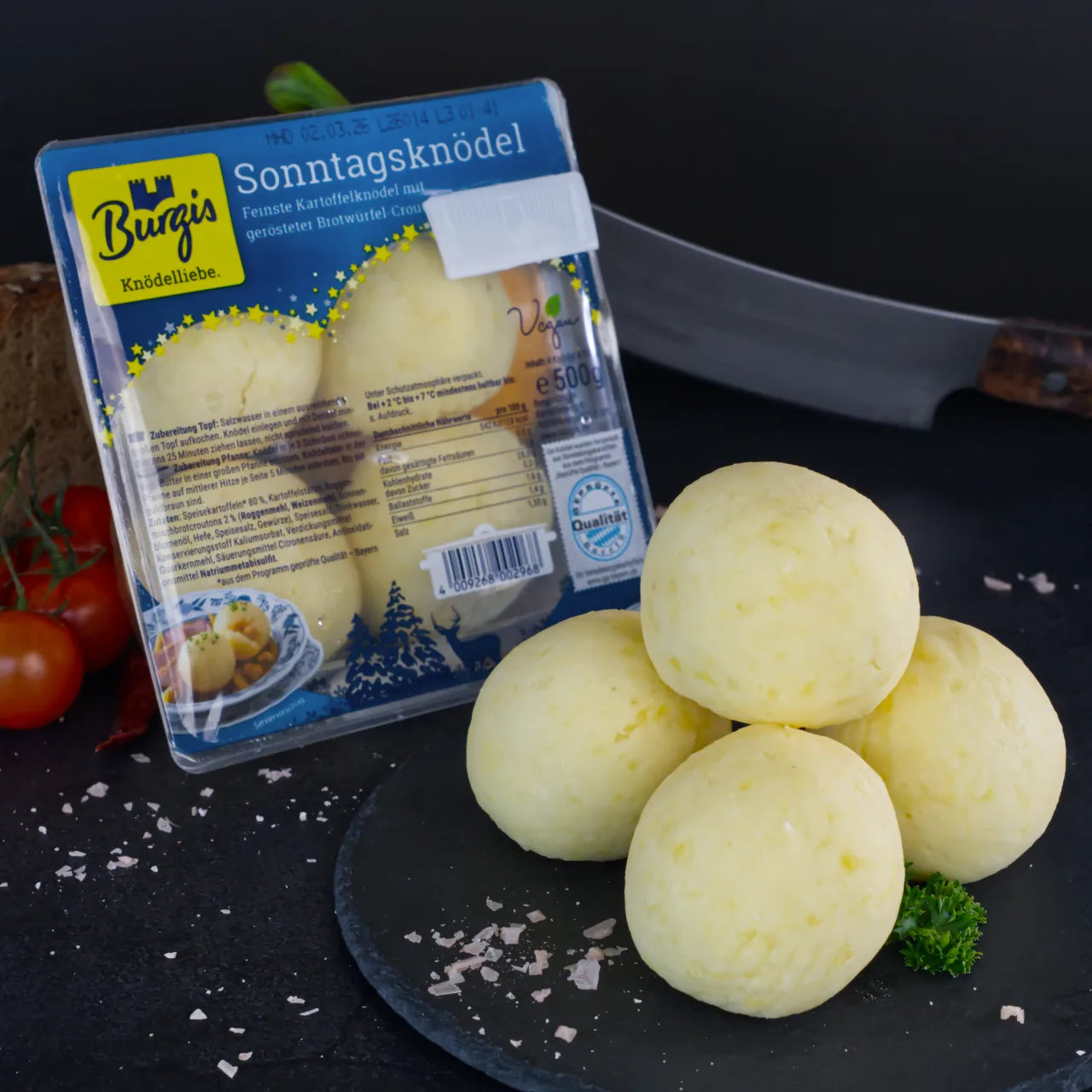 Burgis Sonntagsknödel 4er Pack