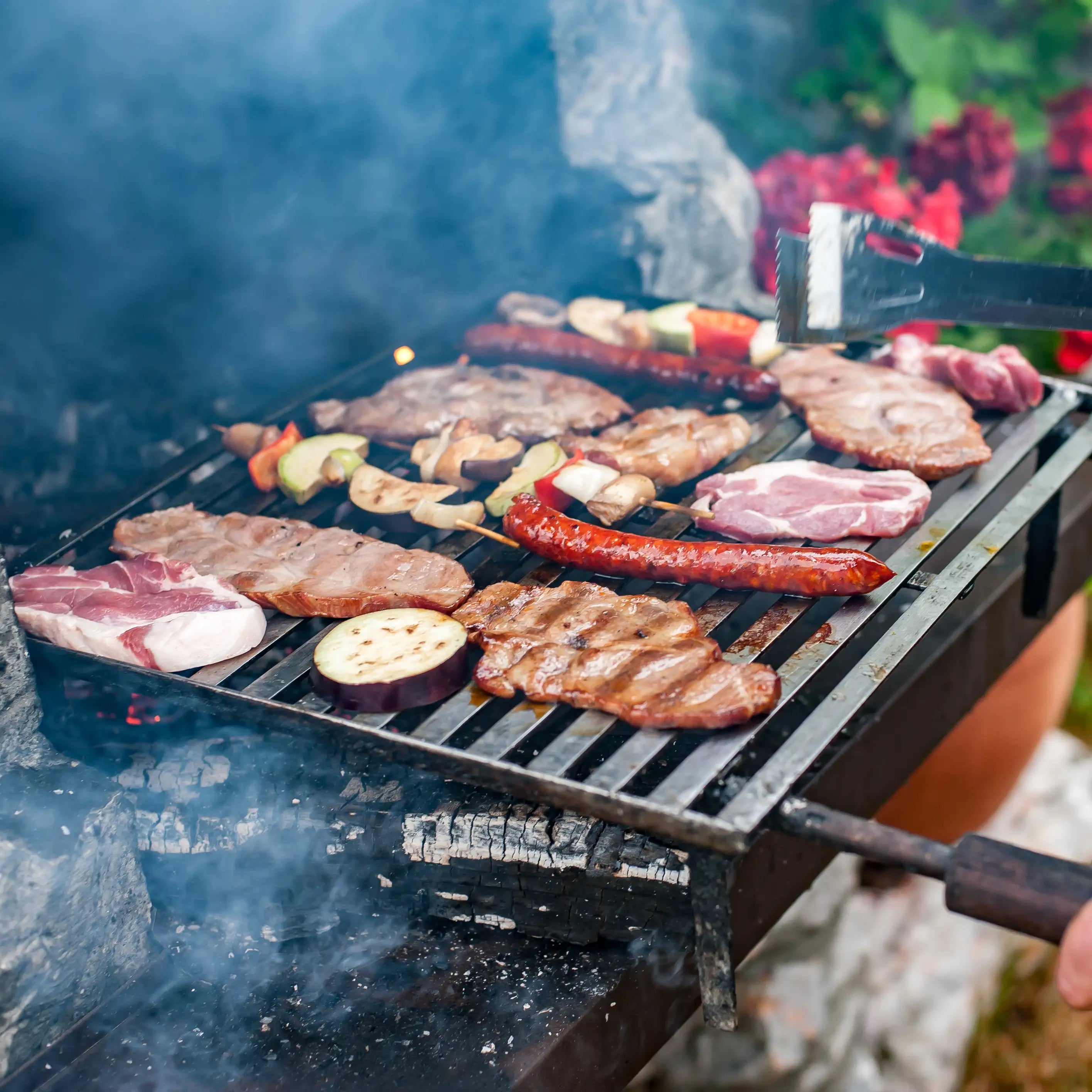 Fleisch auf dem Grill