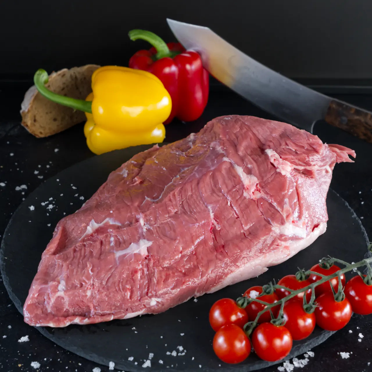 boiled beef from veal