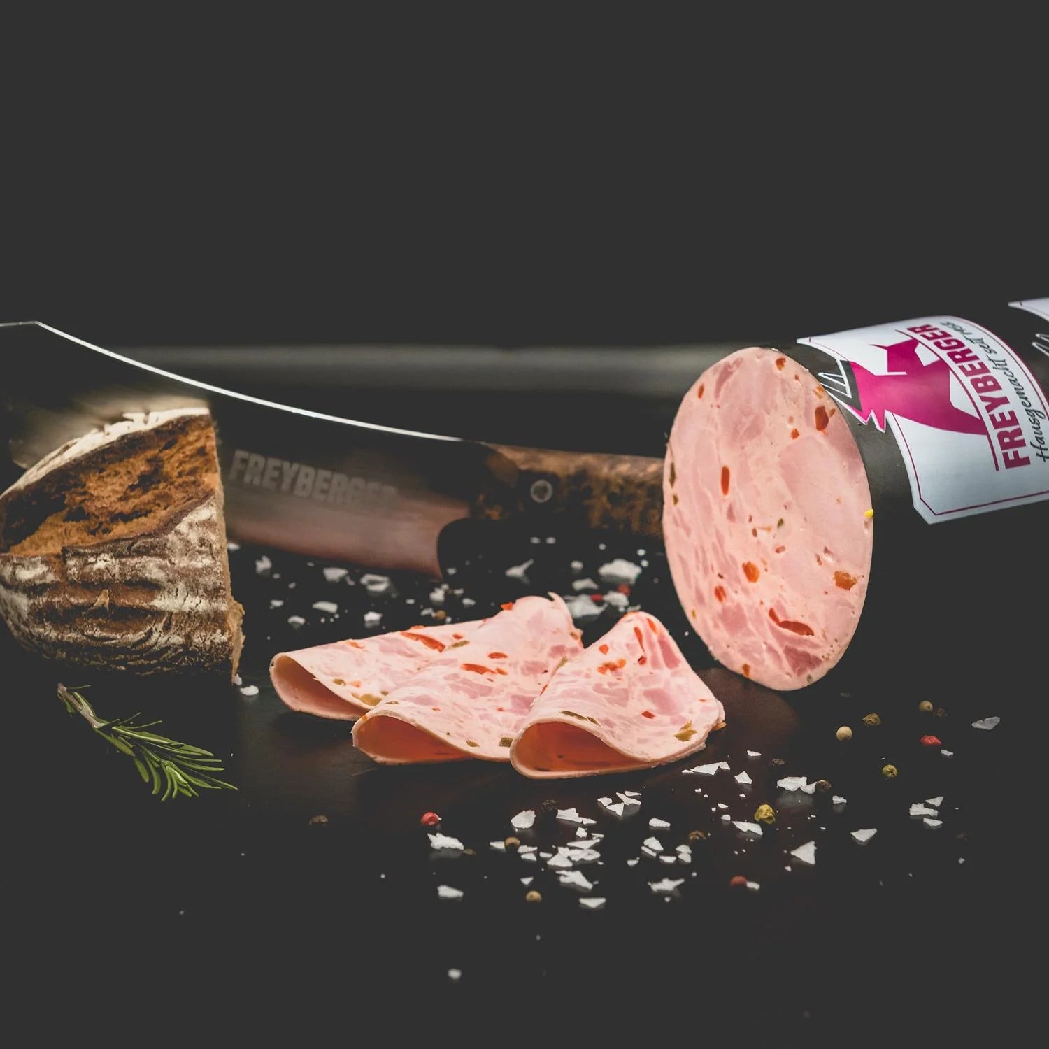 schinkenwurst mit peppadew - natürlich von Freyberger