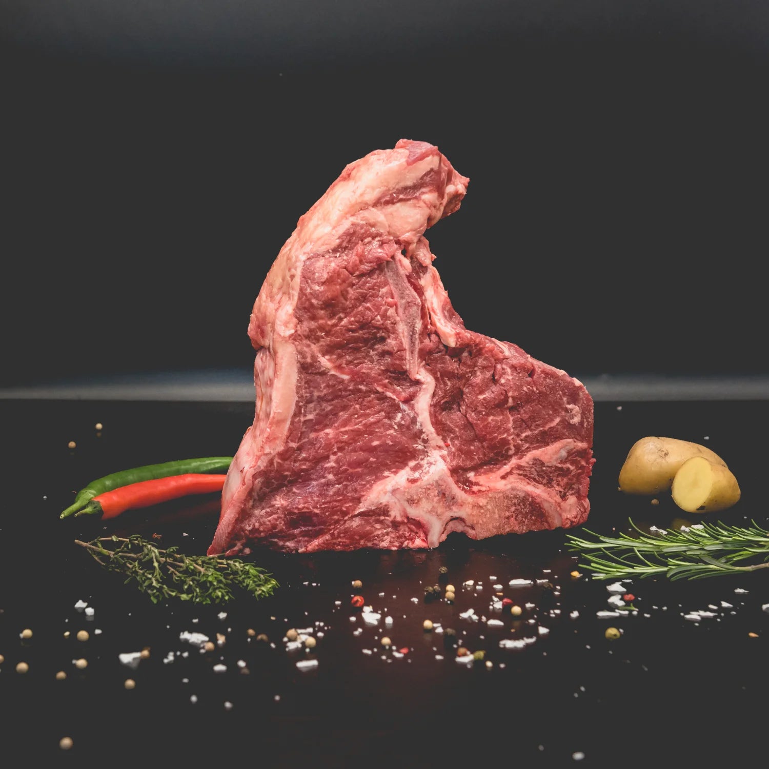 t bone steak wetaged t bone steak wet aged - natürlich von Freyberger