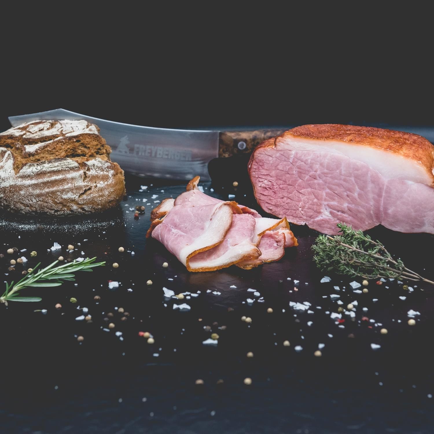 backschinken gebacken kaufen backschinken gebacken aus der unterschale - natürlich von Freyberger