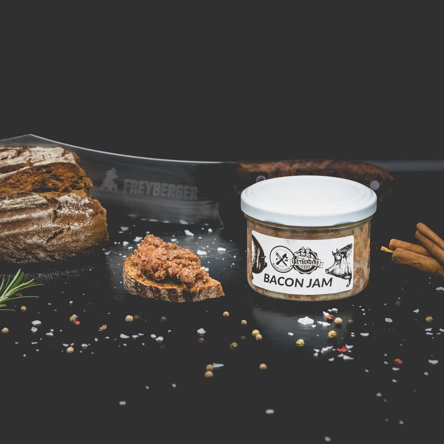 bacon jam kaufen bacon jam speckaufstrich - natürlich von Freyberger