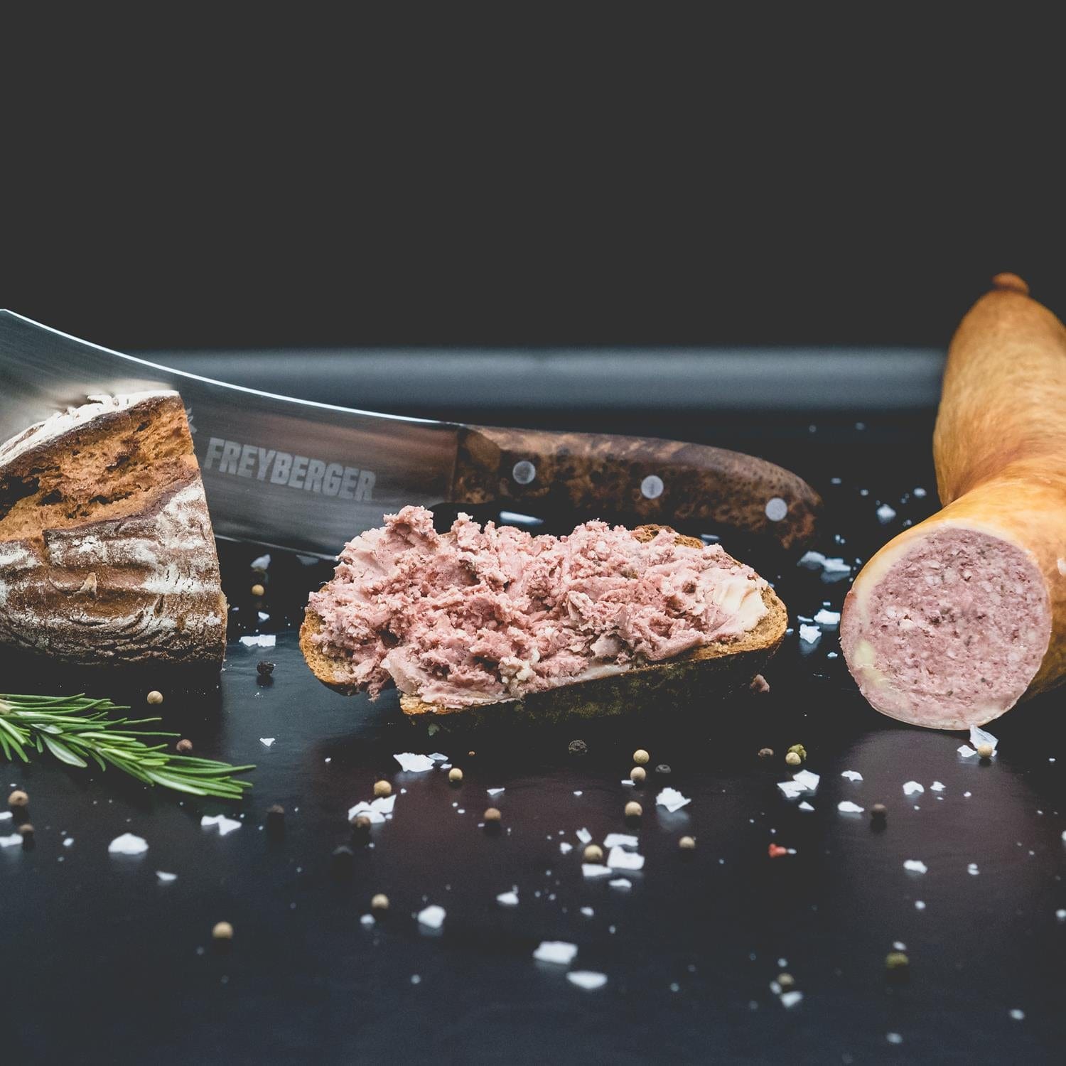 leberwurst grob grobe leberwurst - natürlich von Freyberger
