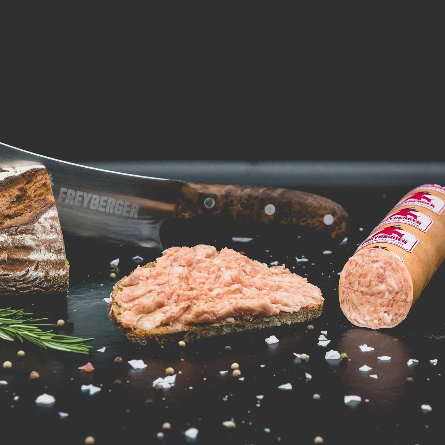 mettwurst halbgrob halbgrobe mettwurst - natürlich von Freyberger