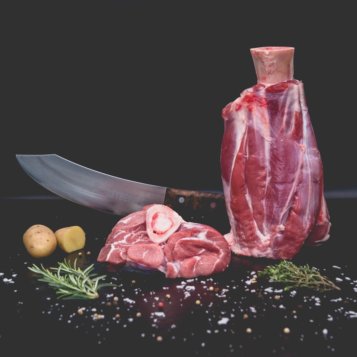 kalbs haxe kalbshaxe - natürlich von Freyberger