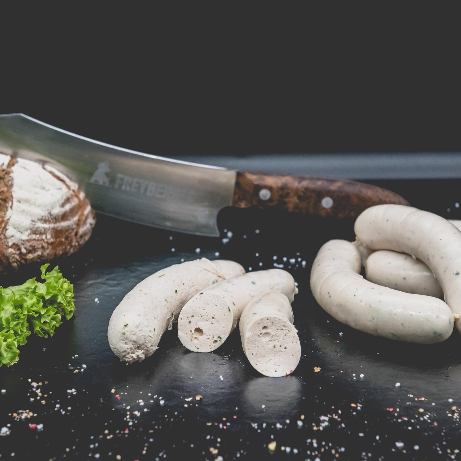 weisswurst kaufen original bayrische weisswuerste - natürlich von Freyberger
