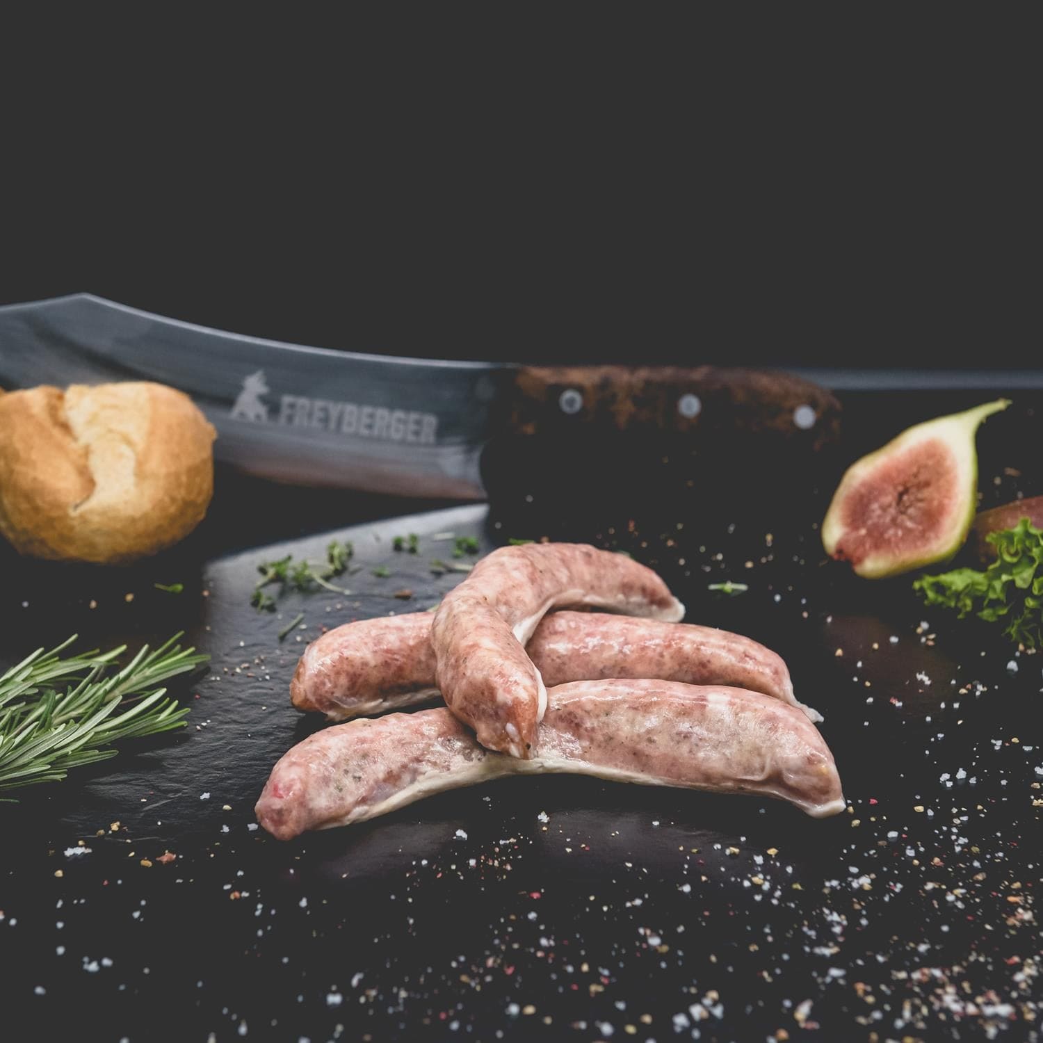 salsiccia bratwurst salsiccia bratwurst fraenkische italiener - natürlich von Freyberger