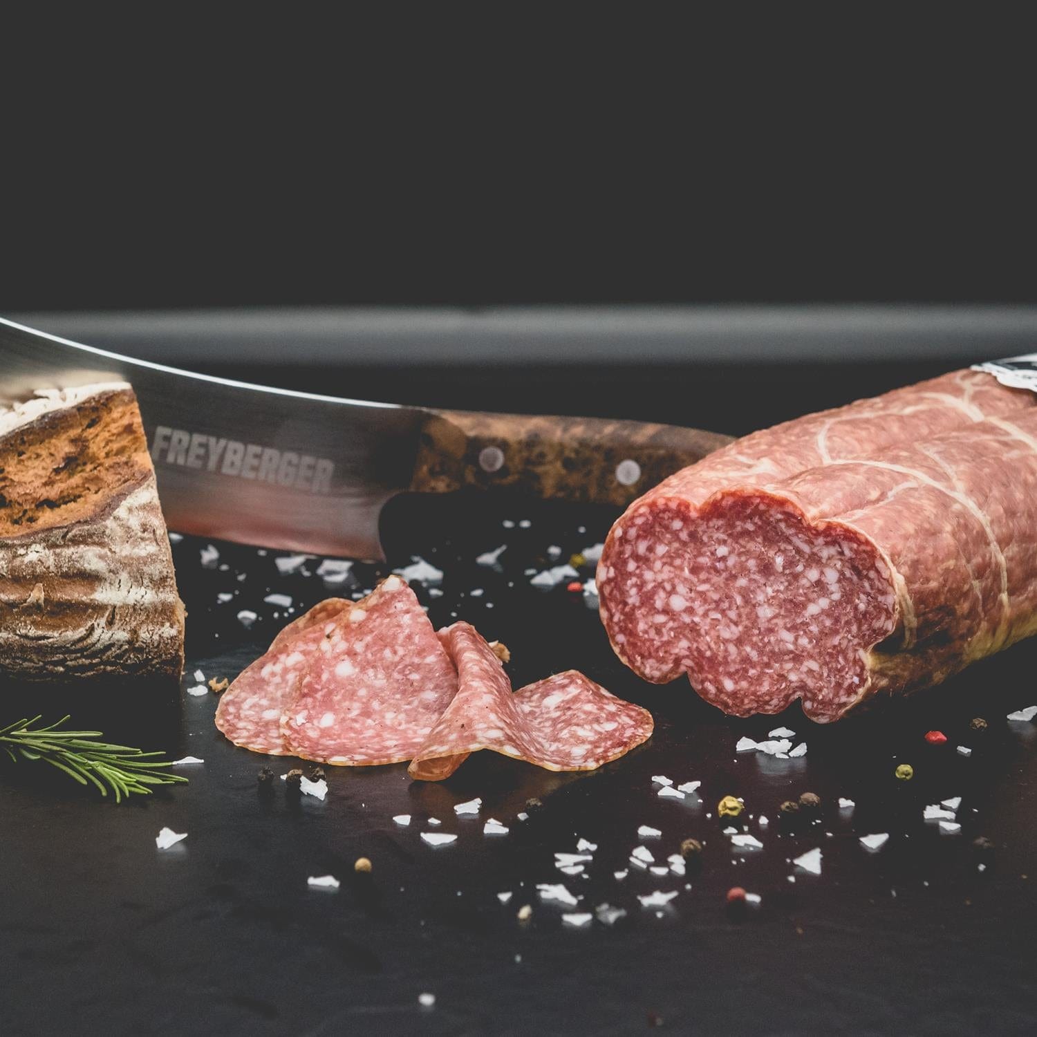 suedlaendische salami - natürlich von Freyberger