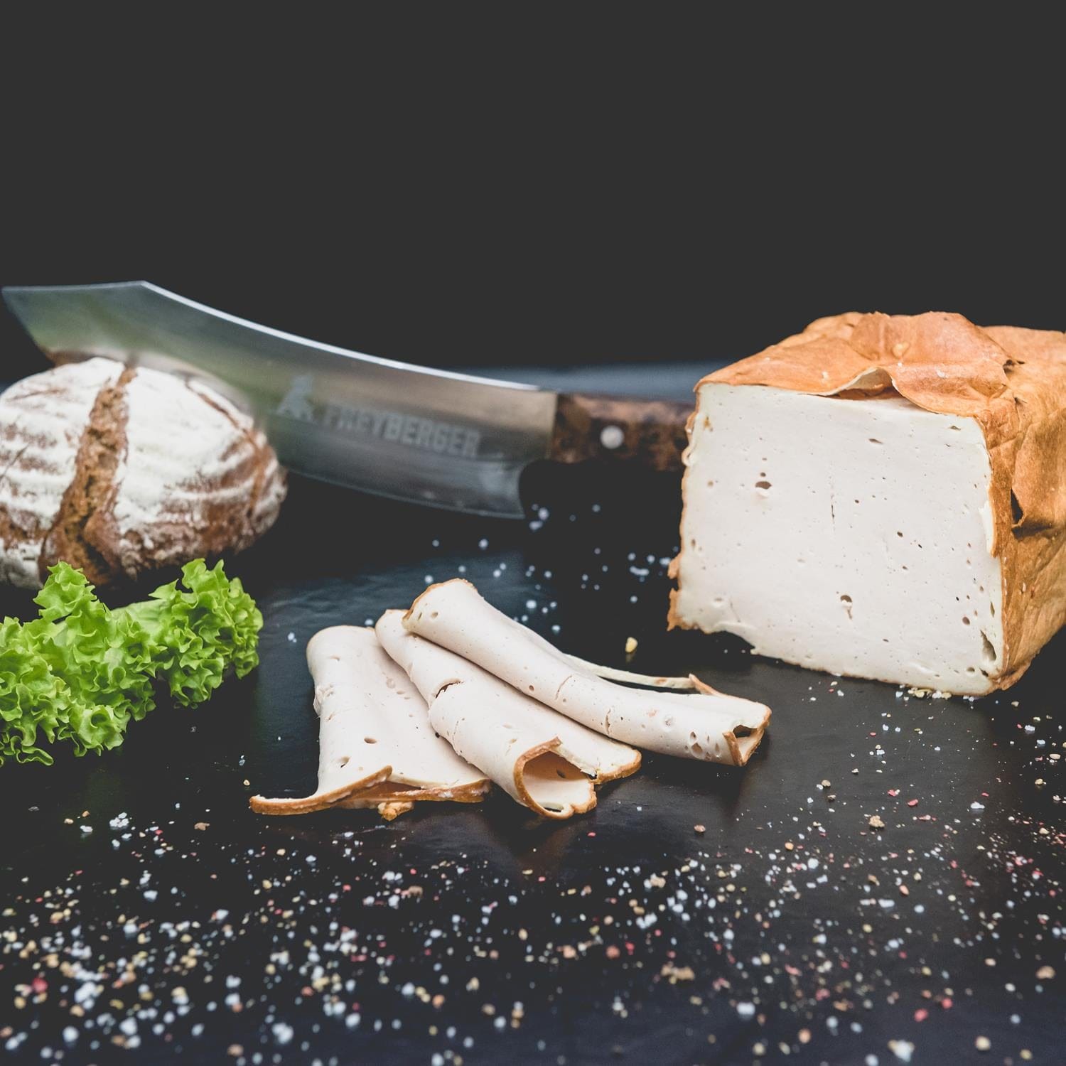 weisser fleischkaese - natürlich von Freyberger