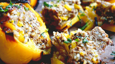 Dolma | Stuffed peppers with minced meat