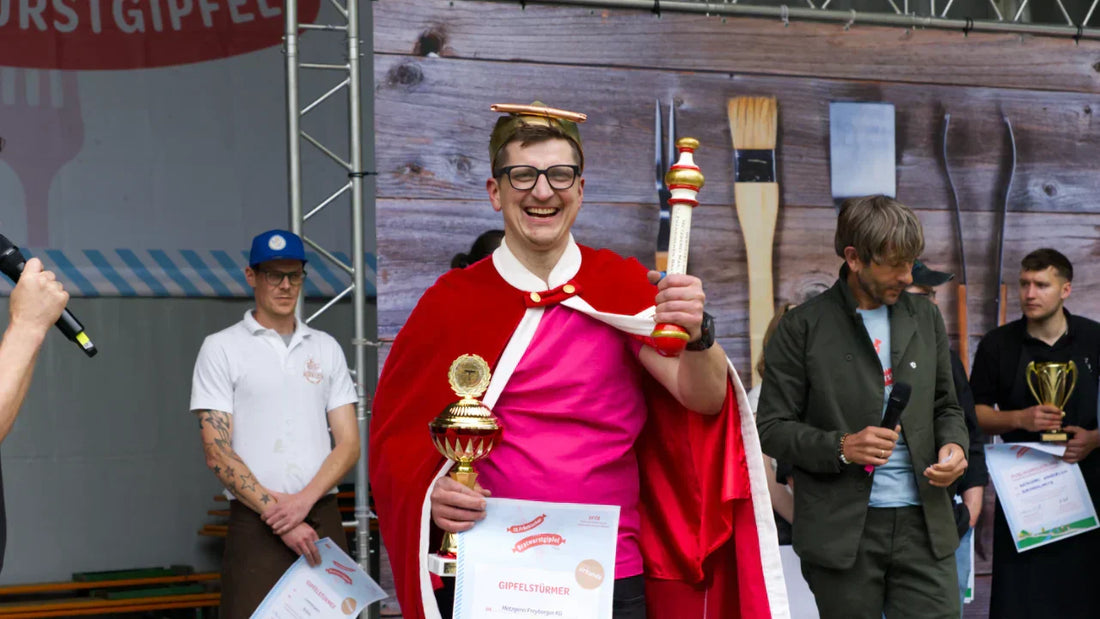 Freyberger ist erster Bratwurstkaiser