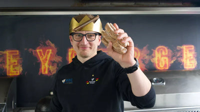 Mit dieser Bratwurst holen wir uns die dritte Krone