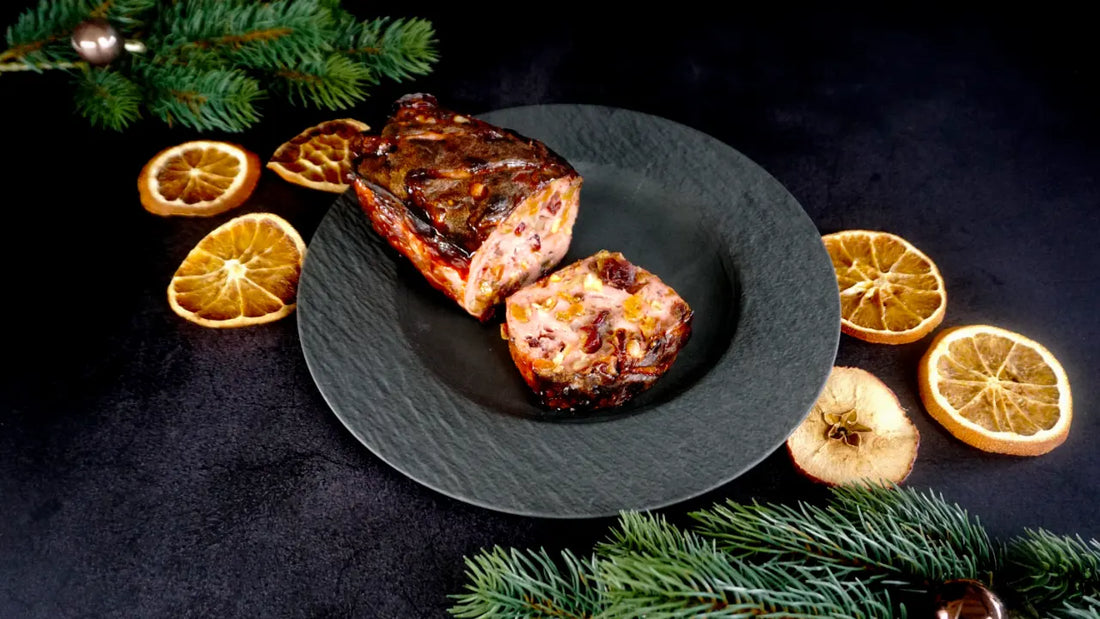 Christstollen aus Fleisch