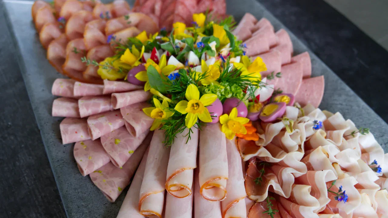 Kunst aus Wurst | Osterplatte