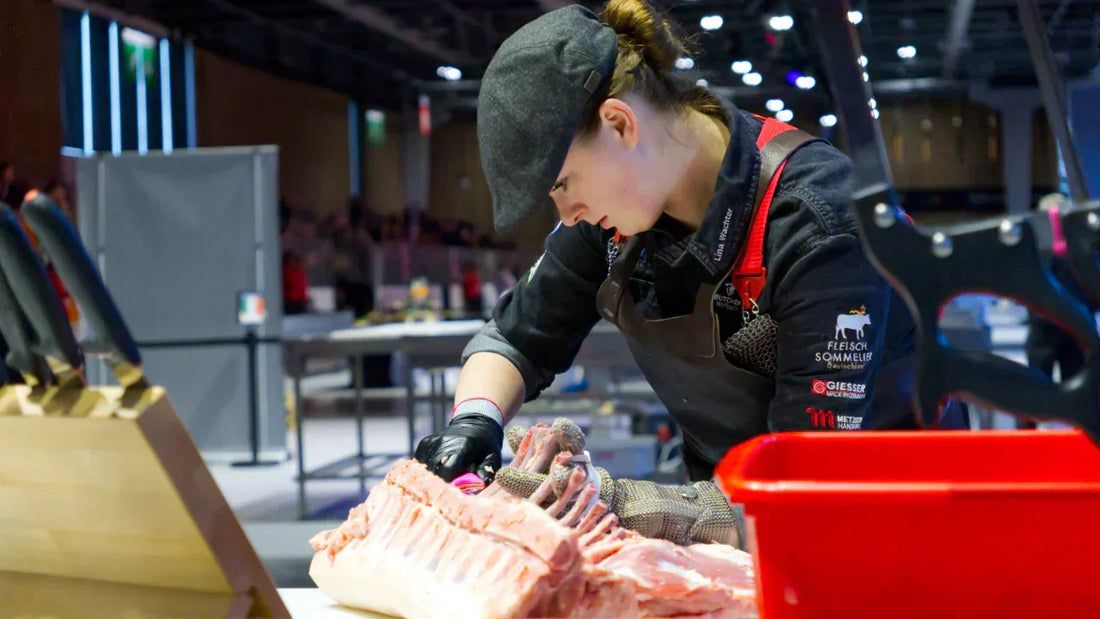 Azubi auf Metzger-WM