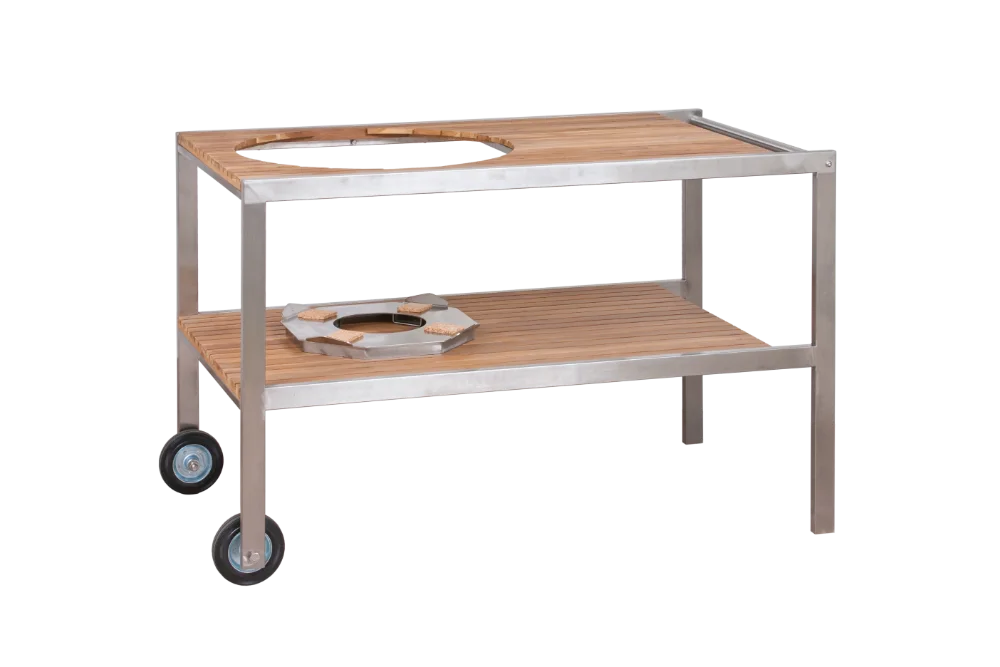 monolith basic zubehor L Teaktisch - natürlich von Freyberger