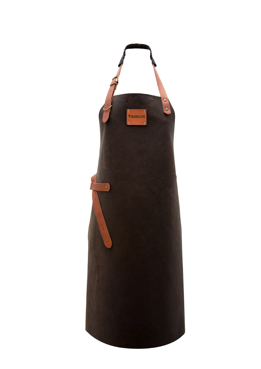 monolith grillzubehor A L A XL Lederschuerze Monolith - natürlich von Freyberger