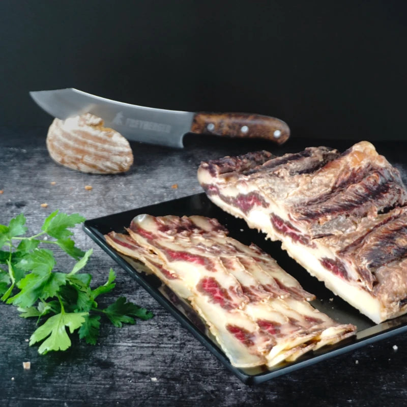 dry aged bacon Bacon - natürlich von Freyberger