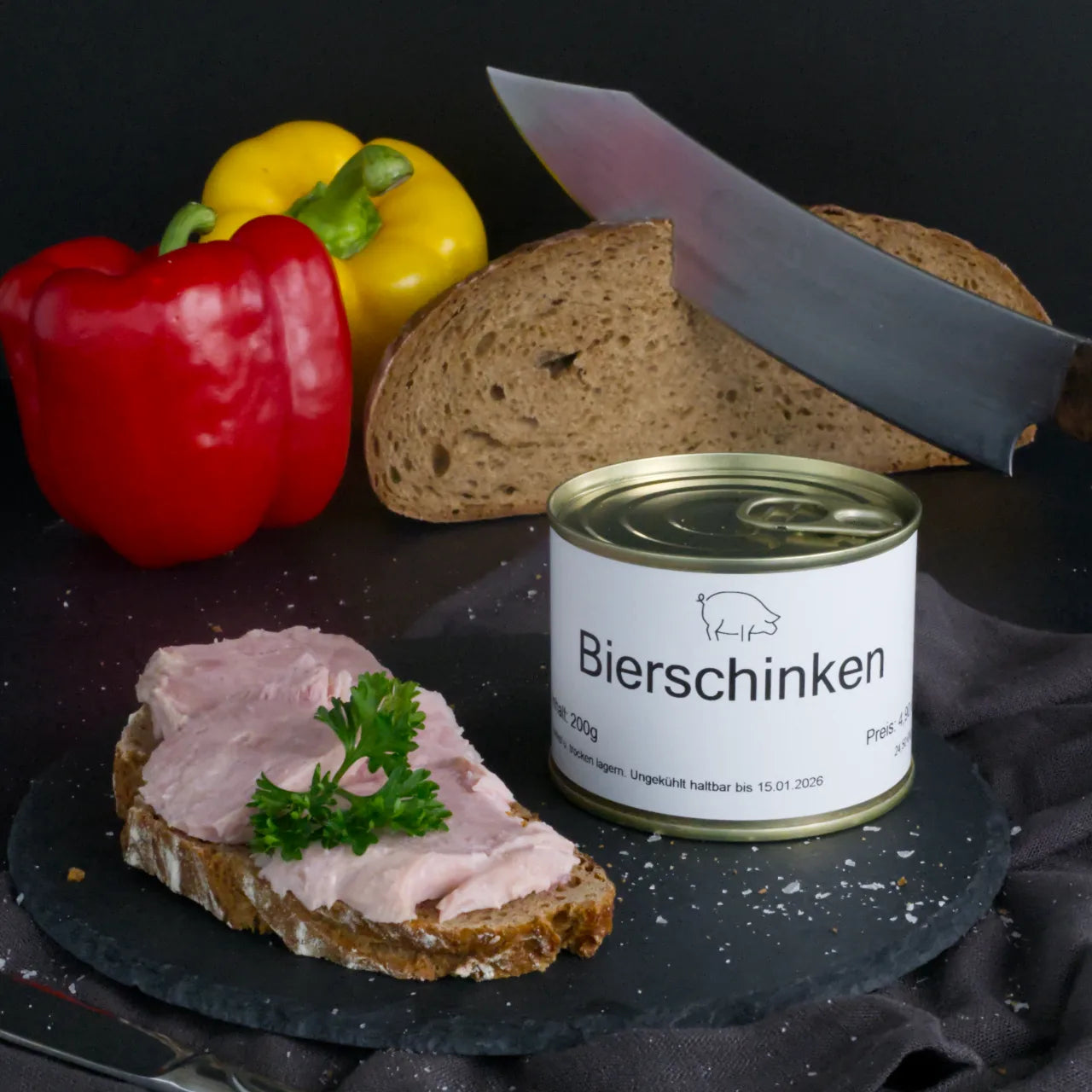 Canned Pork Luncheon Meat