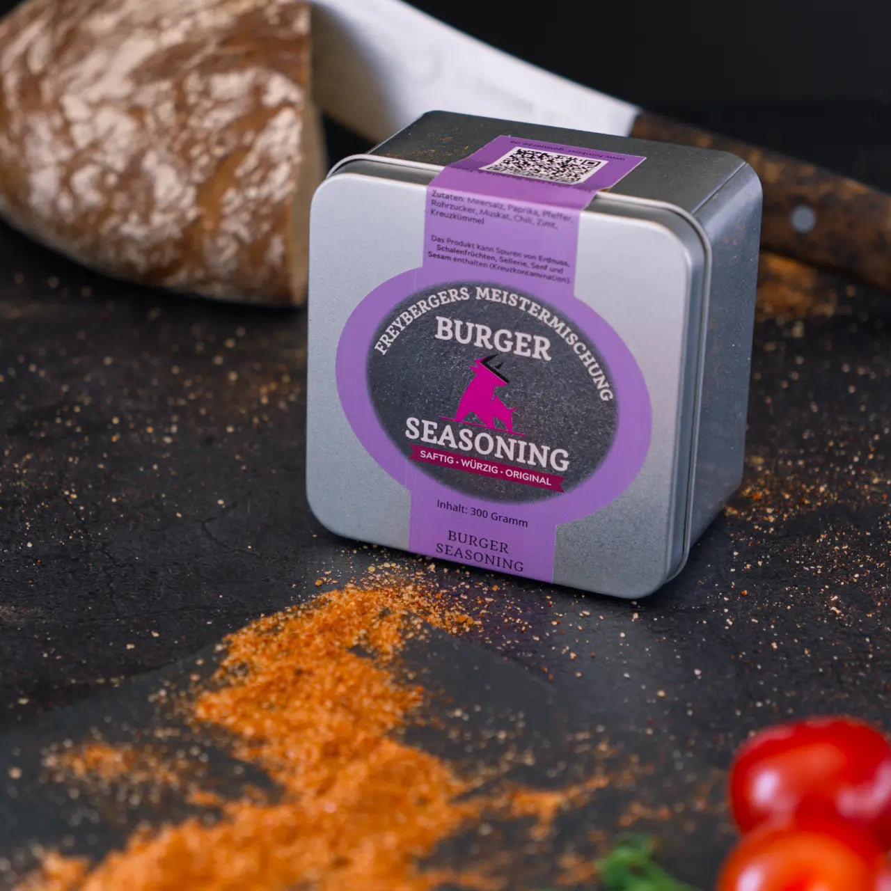 freybergers burger seasoning Burger Seasoning mittel - natürlich von Freyberger