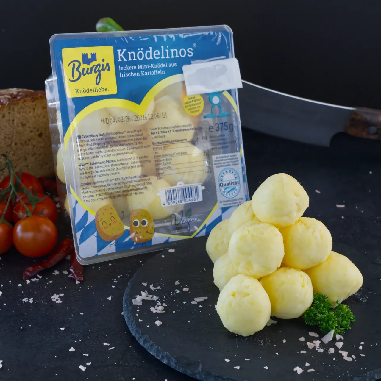 Burgis Knödelinos 15 Stück