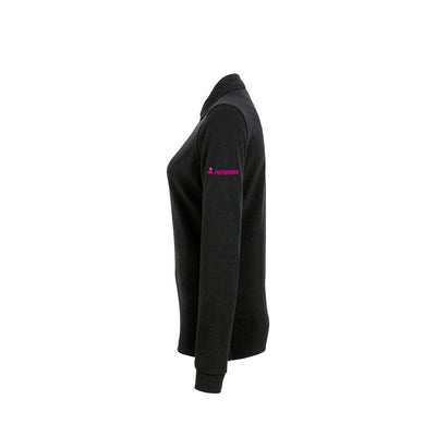 Polo Shirt Women's long sleeve black