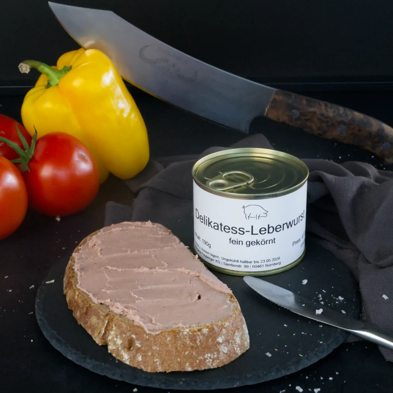 Delikatessleberwurst fein - Konserve