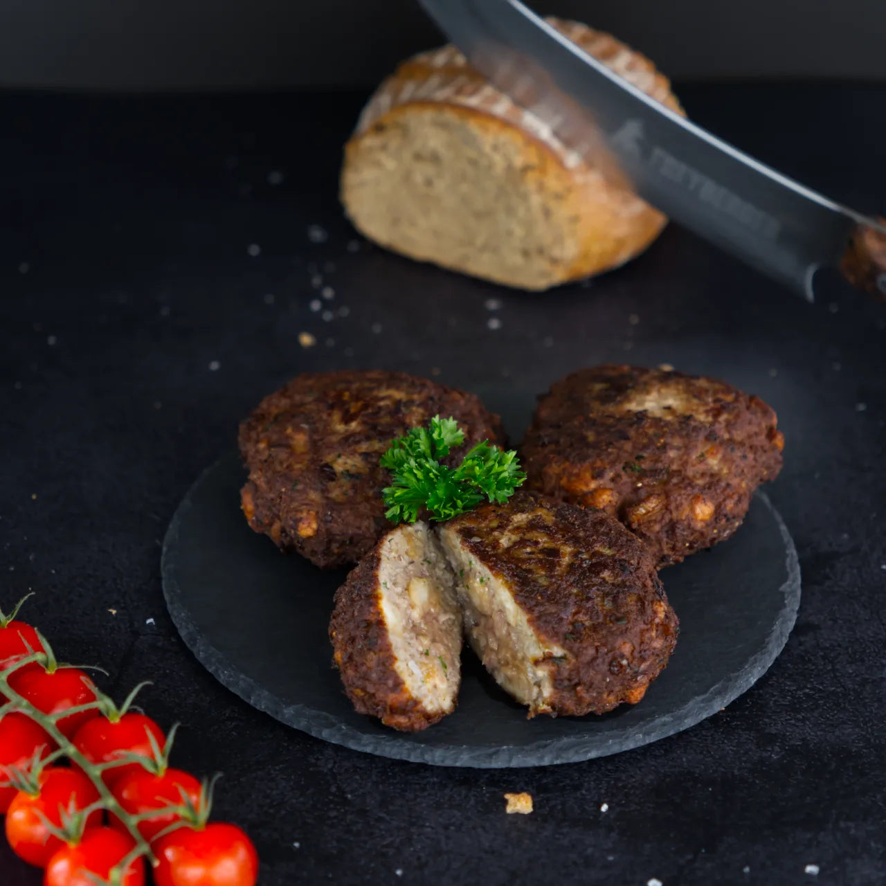 fleischkuchle bulette fleischpflanzerl Fleischkuechle - natürlich von Freyberger