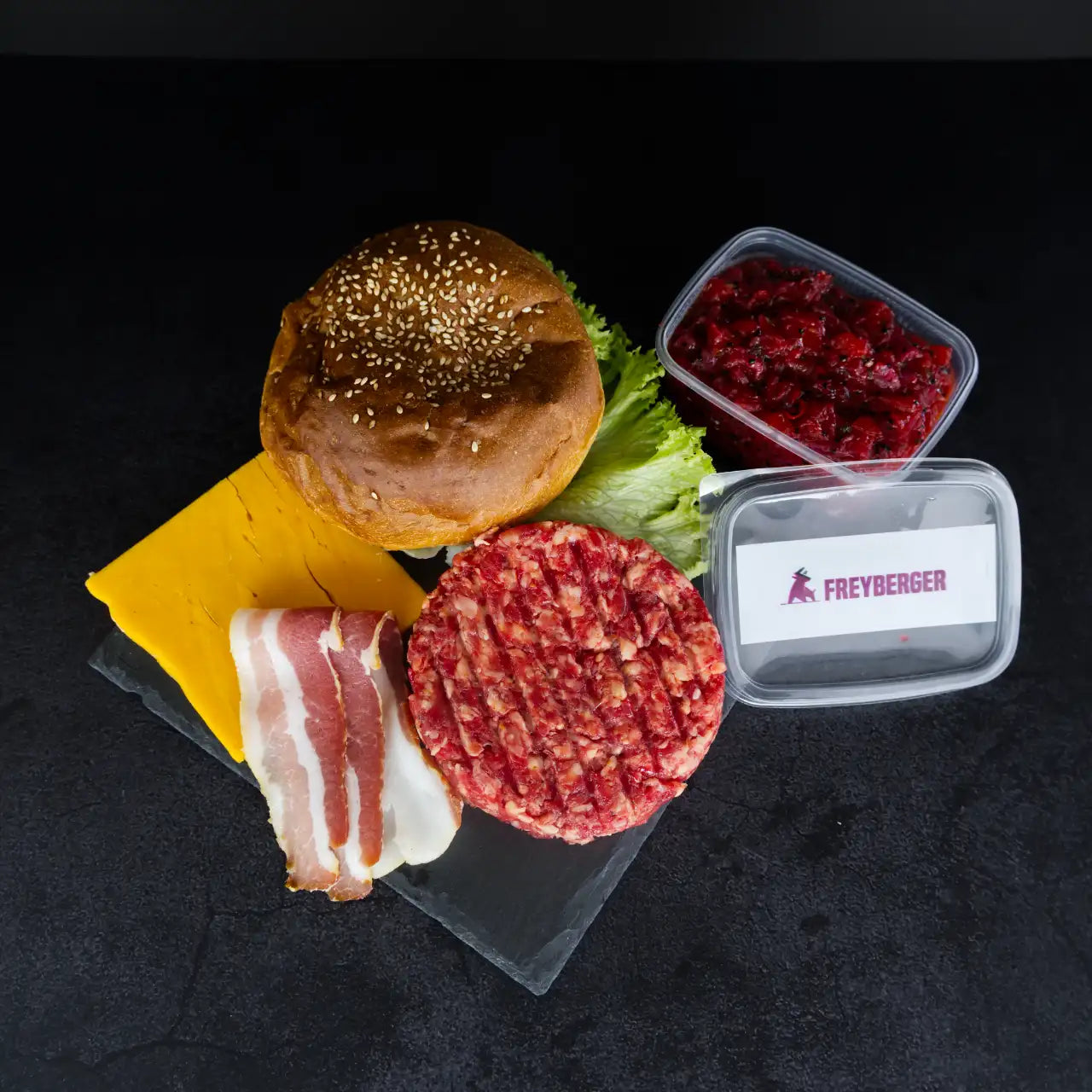 burger baukasten Goenn Dir Burger Inhalt - natürlich von Freyberger