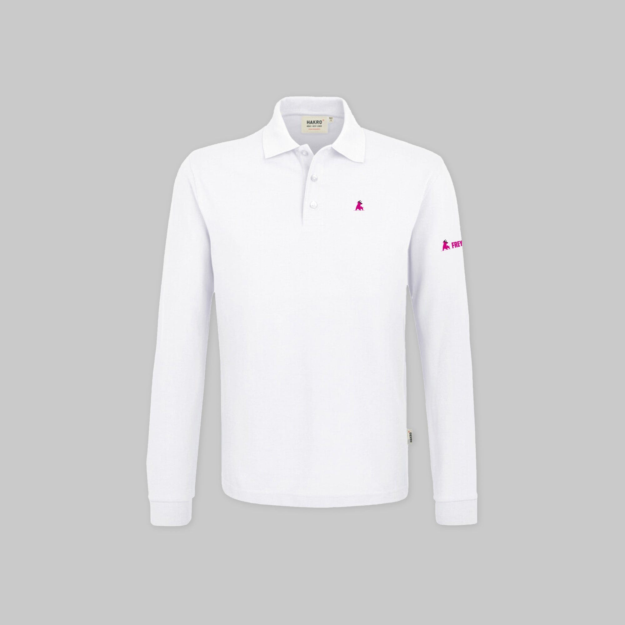 polo shirt herren langarm weiss Herren Polo lang weiss Vorne - natürlich von Freyberger
