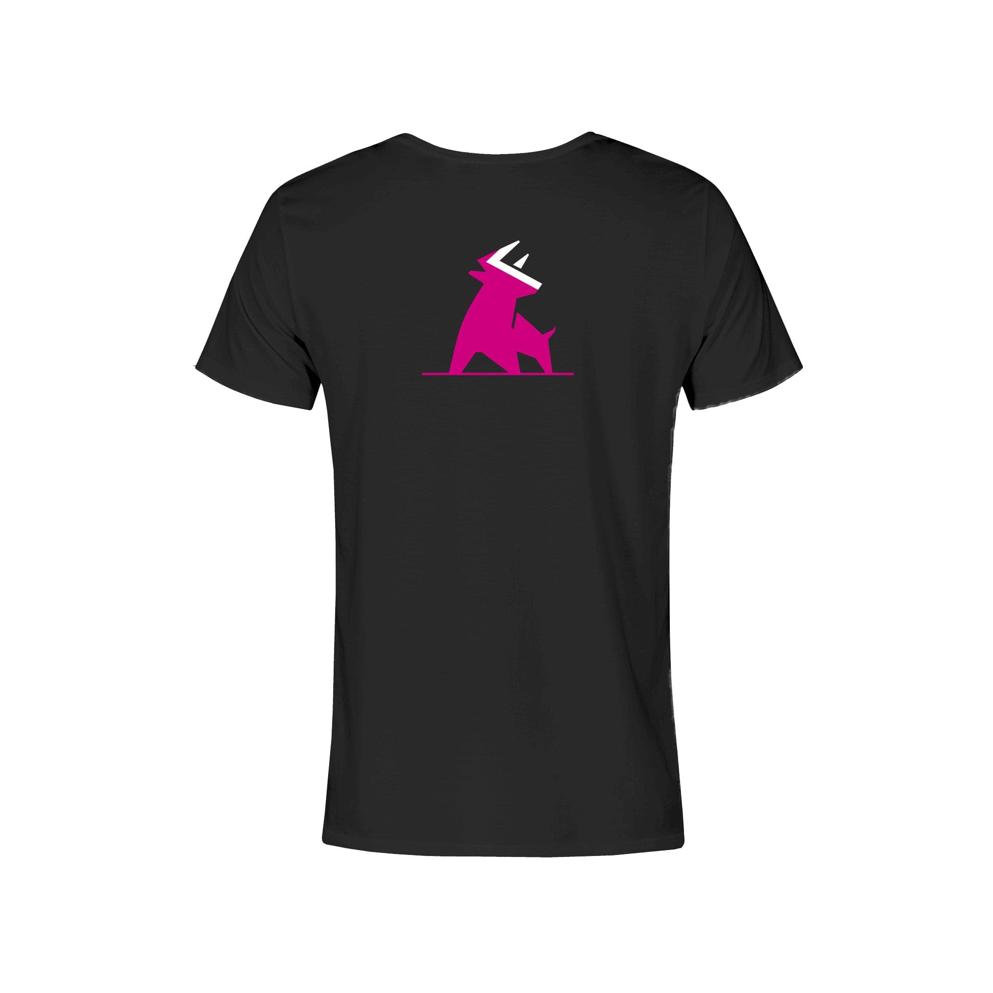 t shirt herren v ausschnitt schwarz Herren VNeck schwarz hinten - natürlich von Freyberger