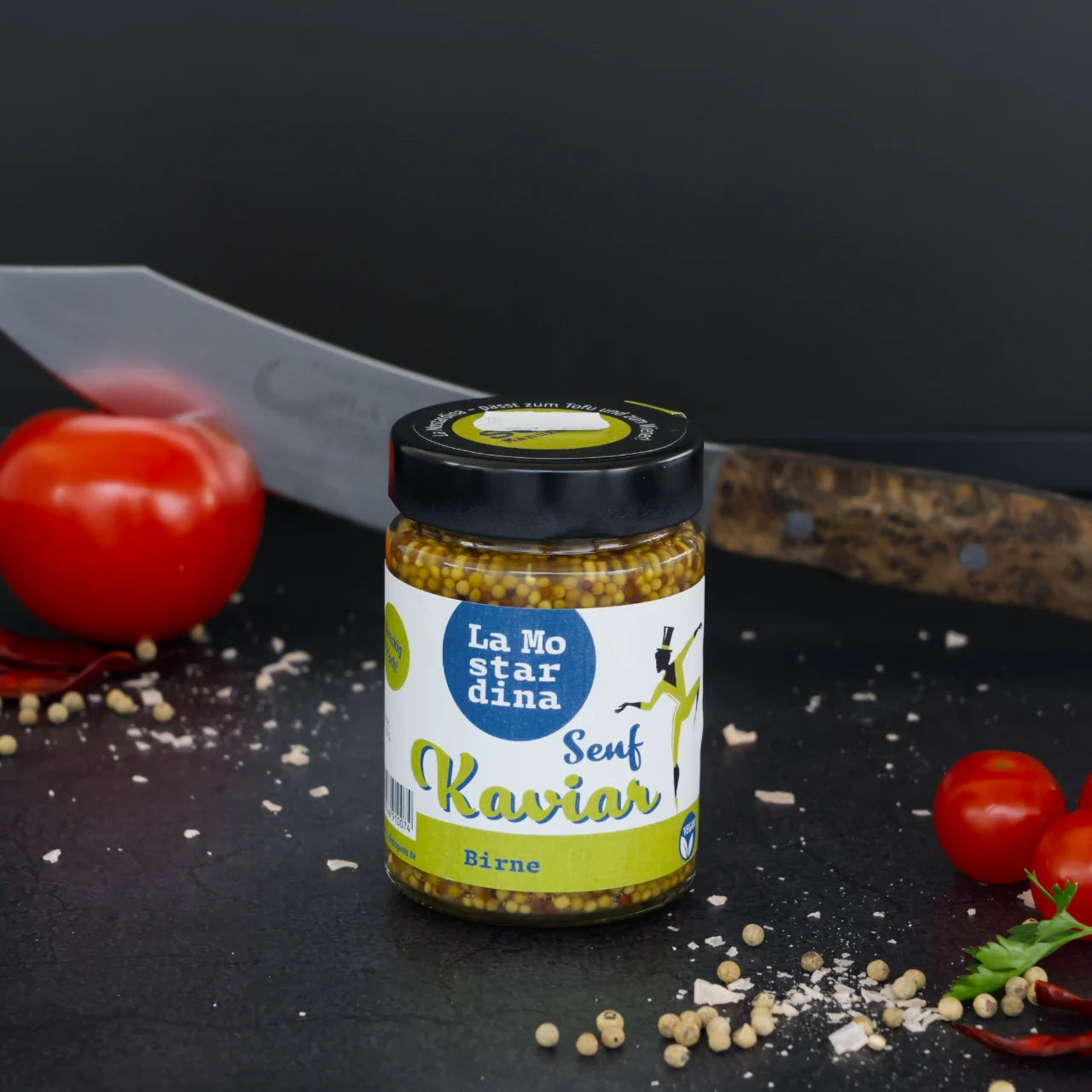 Senf Kaviar Birne – La Mostardina