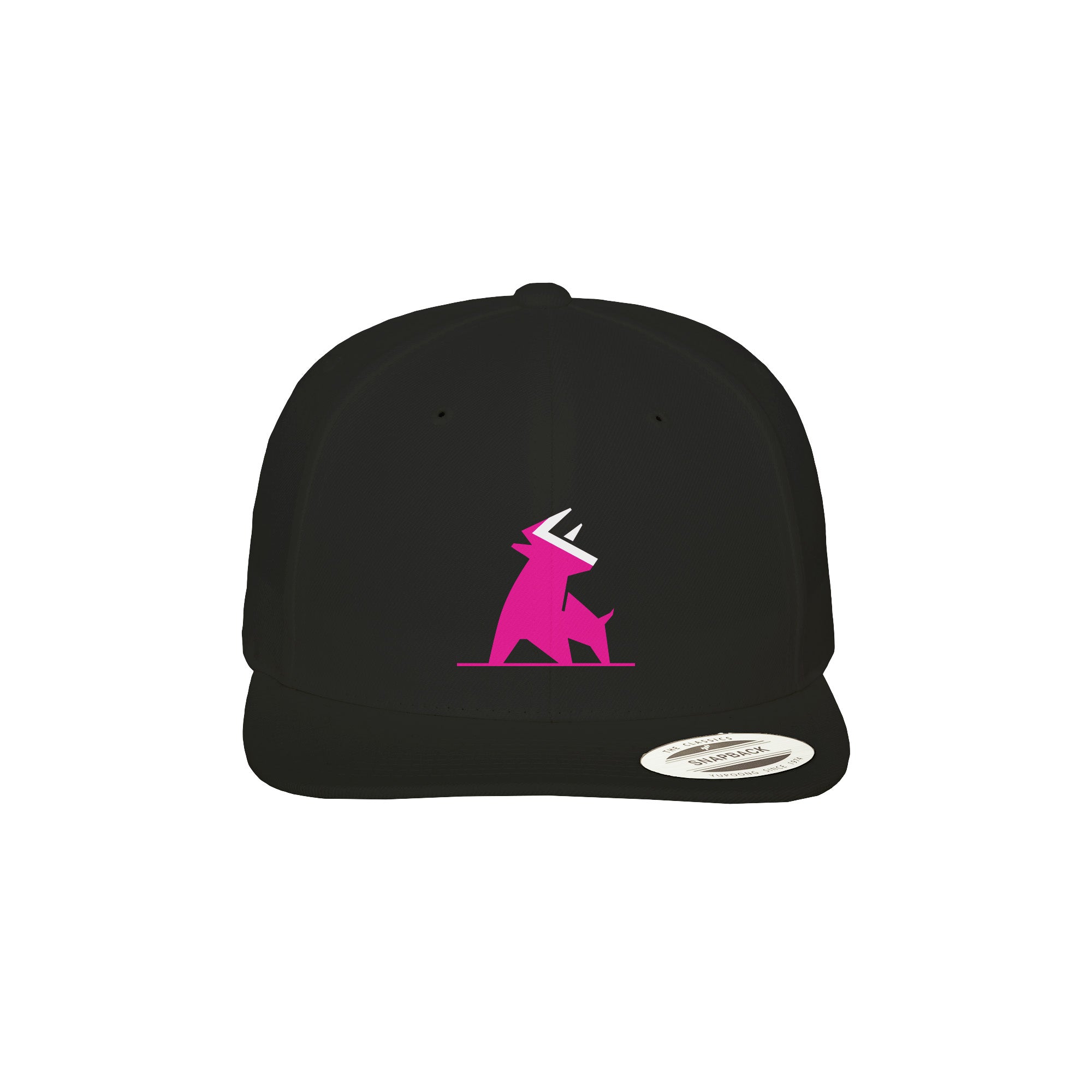 snapback schwarz Snapback schwarz vorne - natürlich von Freyberger