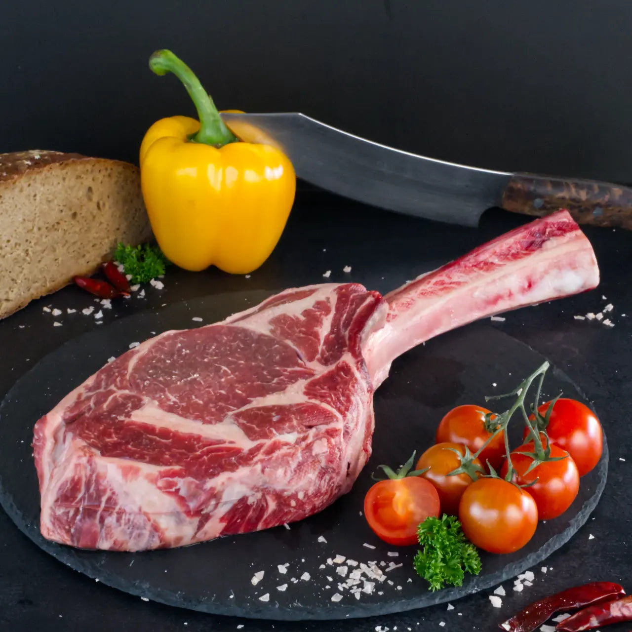 Irisches Weiderind Tomahawk Steak Dryaged (TK)