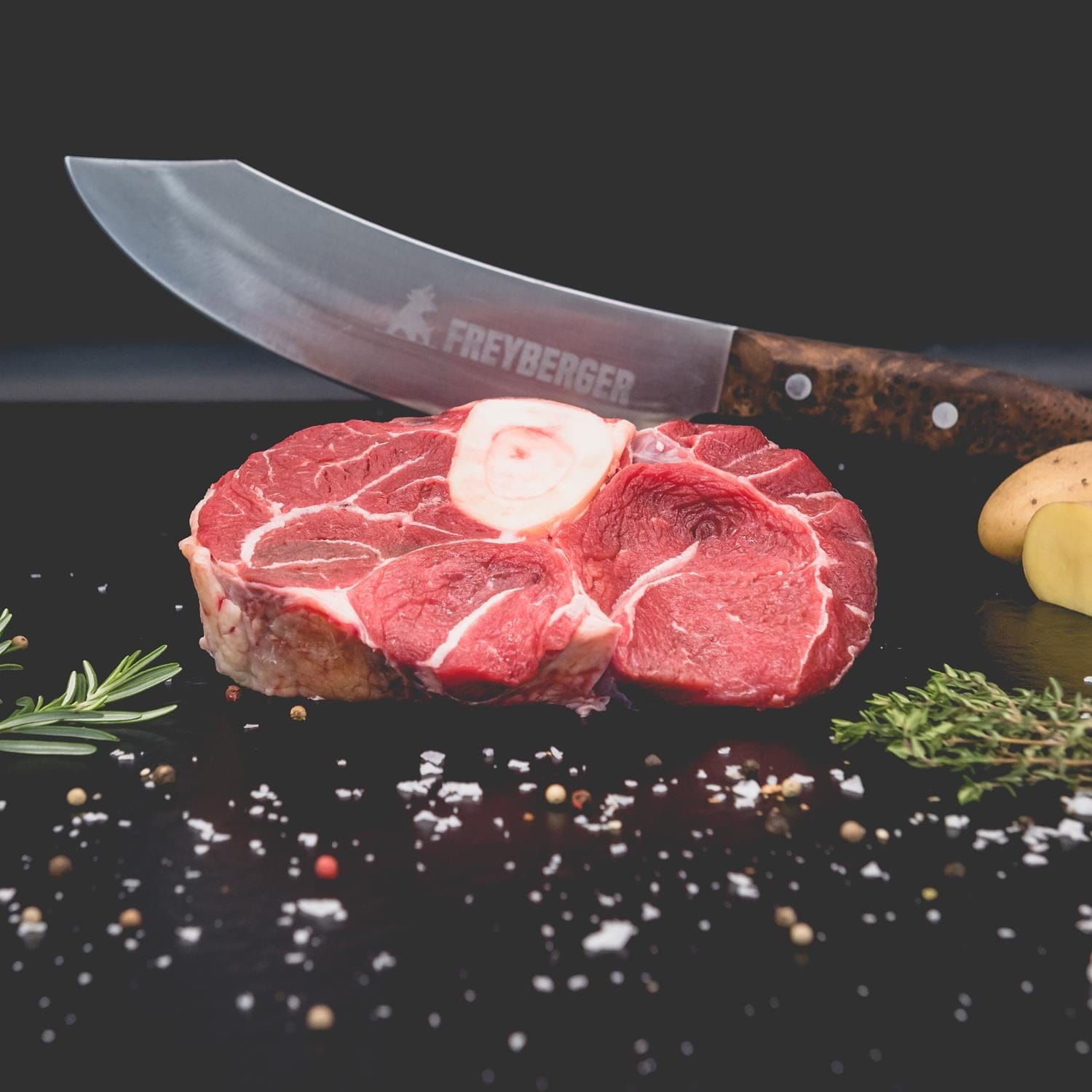 Fränkische Färse/Ochse Beinscheibe (TK)