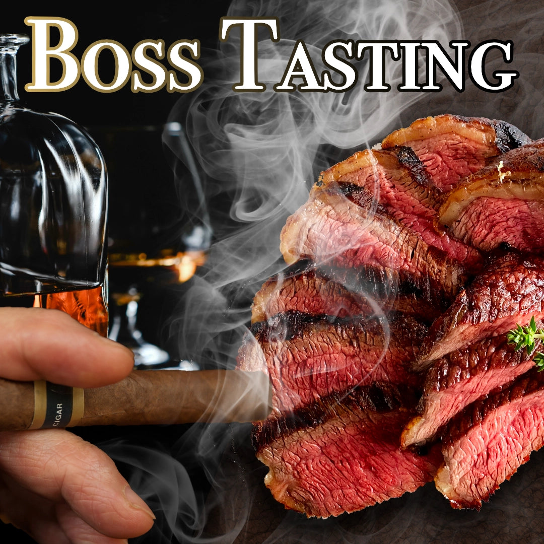 Boss Tasting - Steak Tasting trifft Zigarre und Rum