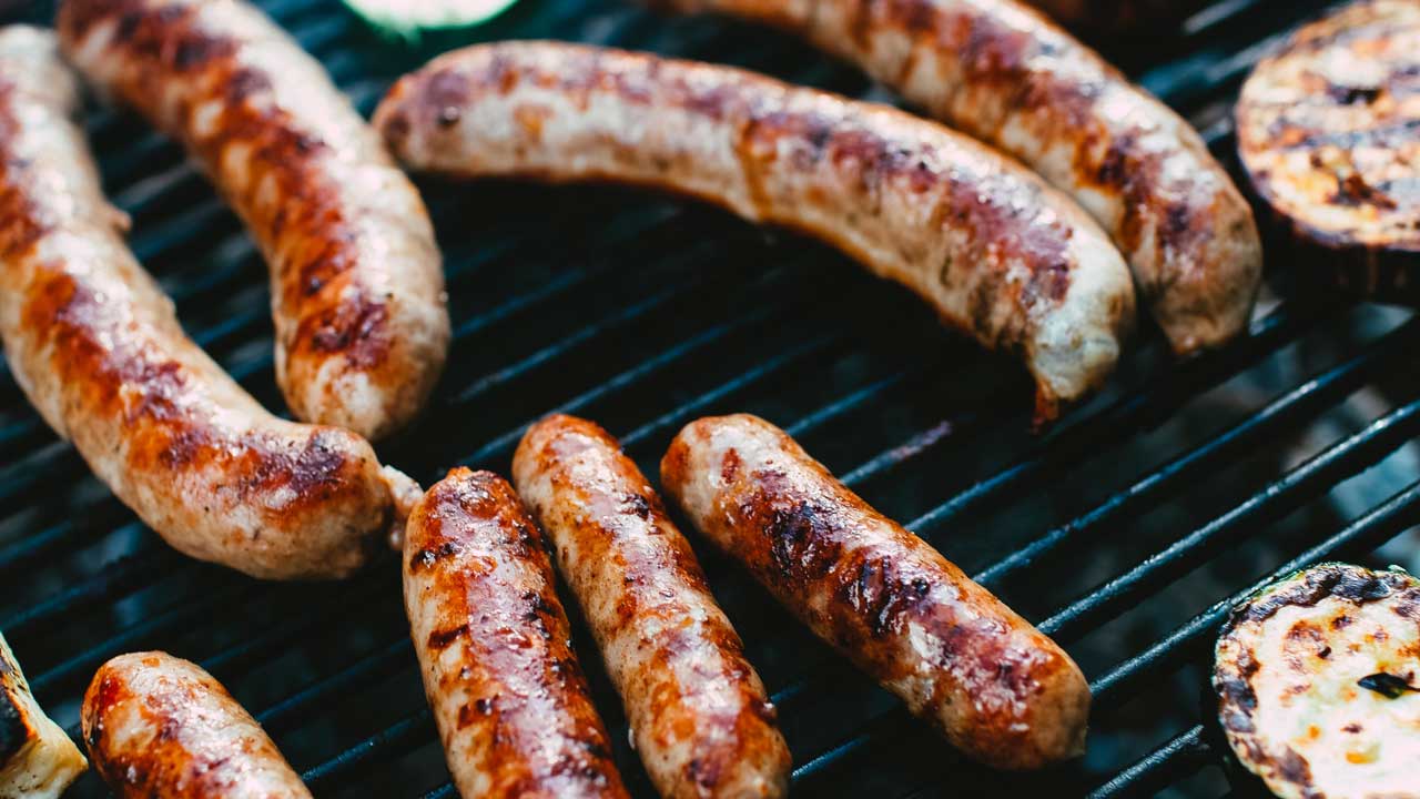 geräucherte Bratwurst