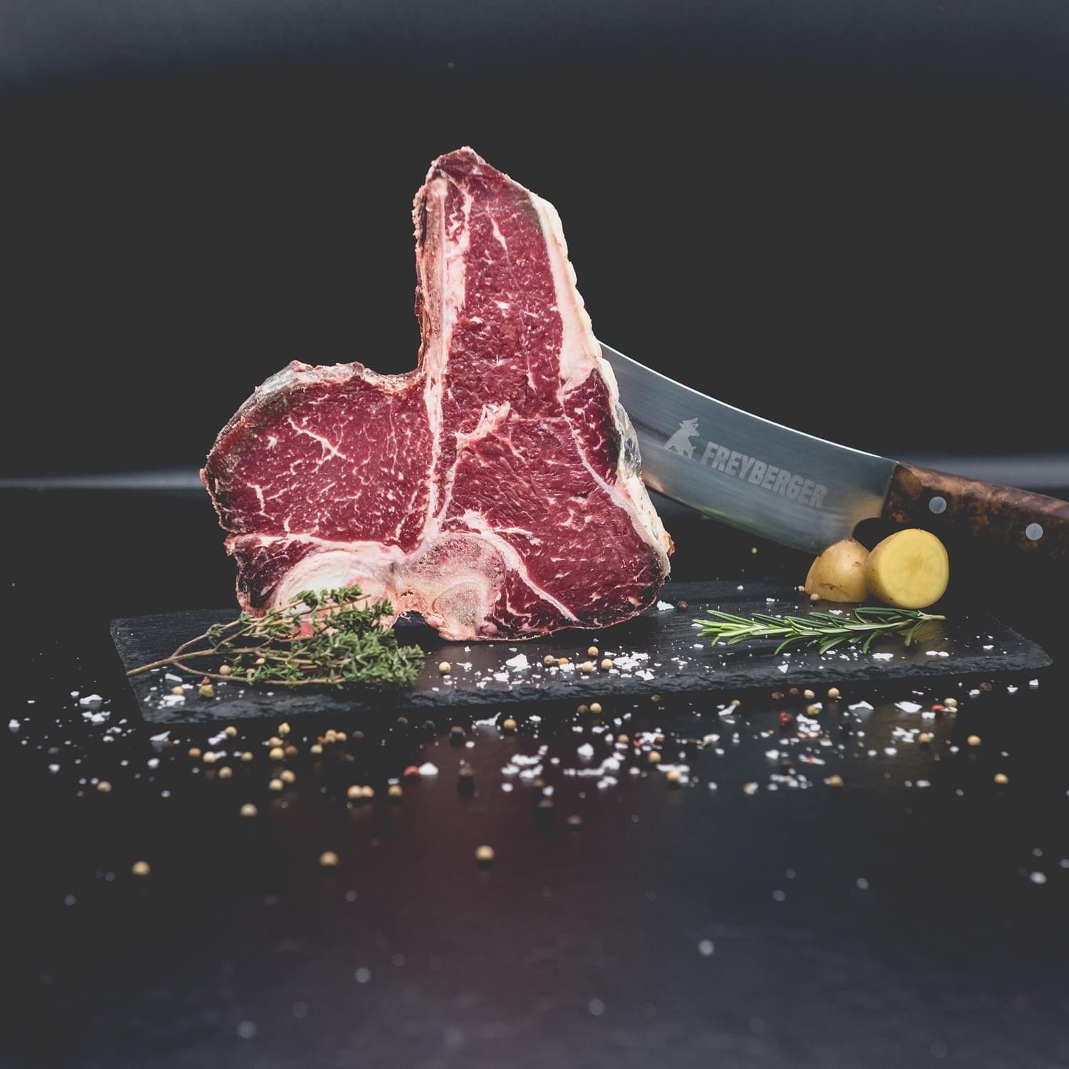 Fränkische Färse/Ochse Porterhouse Steak Dryaged (TK)