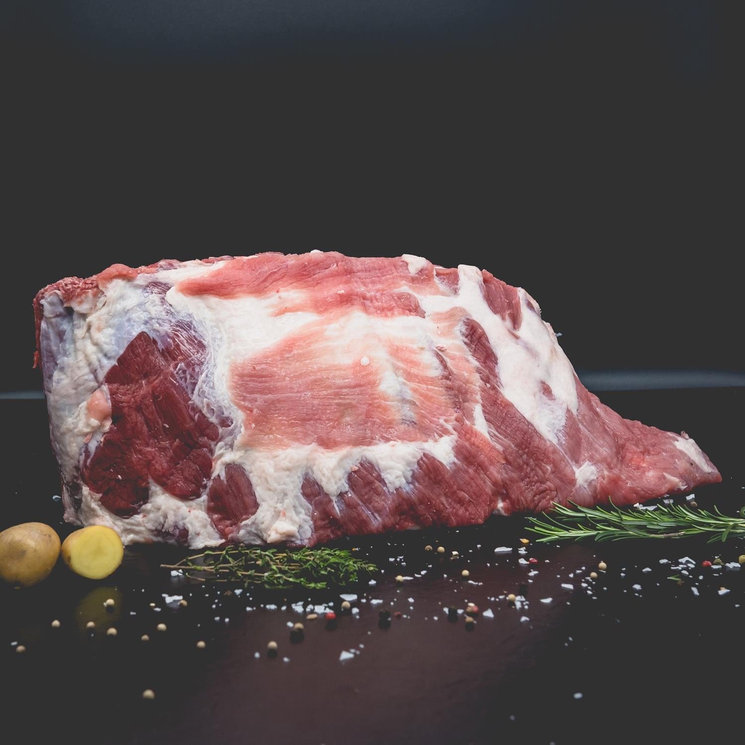 Fränkisches Aktivstallschwein St. Louis Cut Ribs (TK)