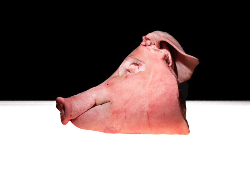 schweinskopf 20 Kopf mit Fettbacke - natürlich von Freyberger