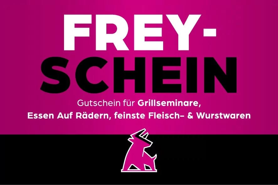 grillseminar geschenkgutschein fur einen themenkurs 1 Gutschein Vorderseite - natürlich von Freyberger
