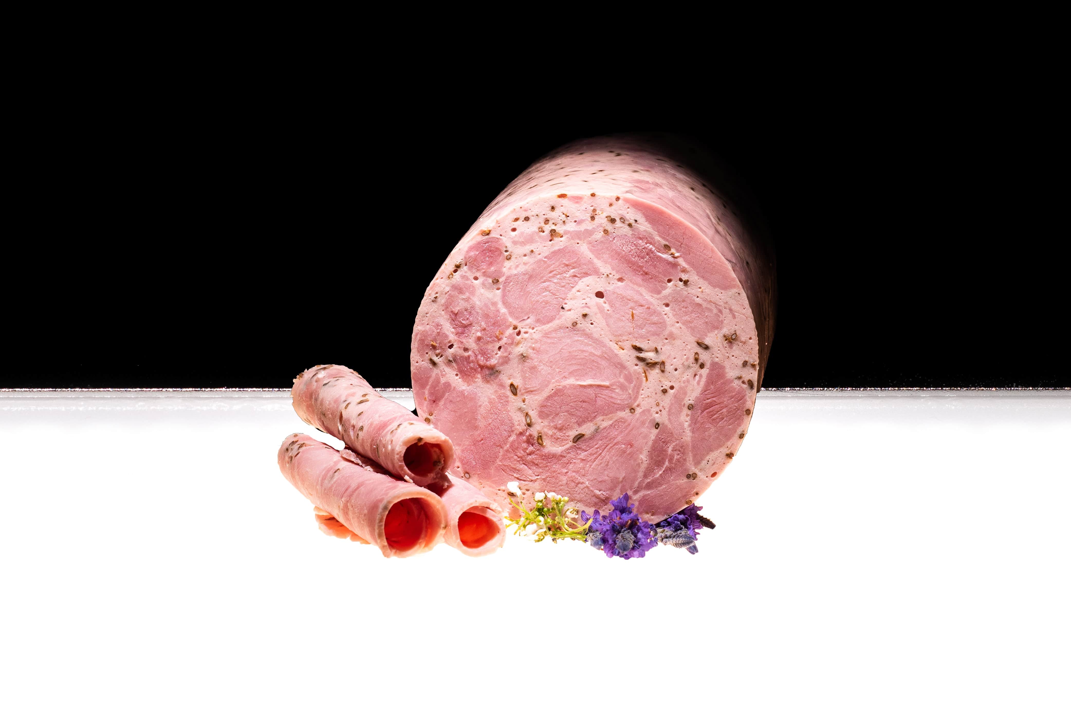 kuemmelrolle Kuemmelrolle Bierschinken mit Kuemmel - natürlich von Freyberger