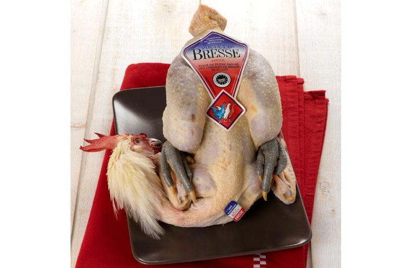bresse weisshaehnchen effilee Poulet de Bresse Bresse Huhn - natürlich von Freyberger