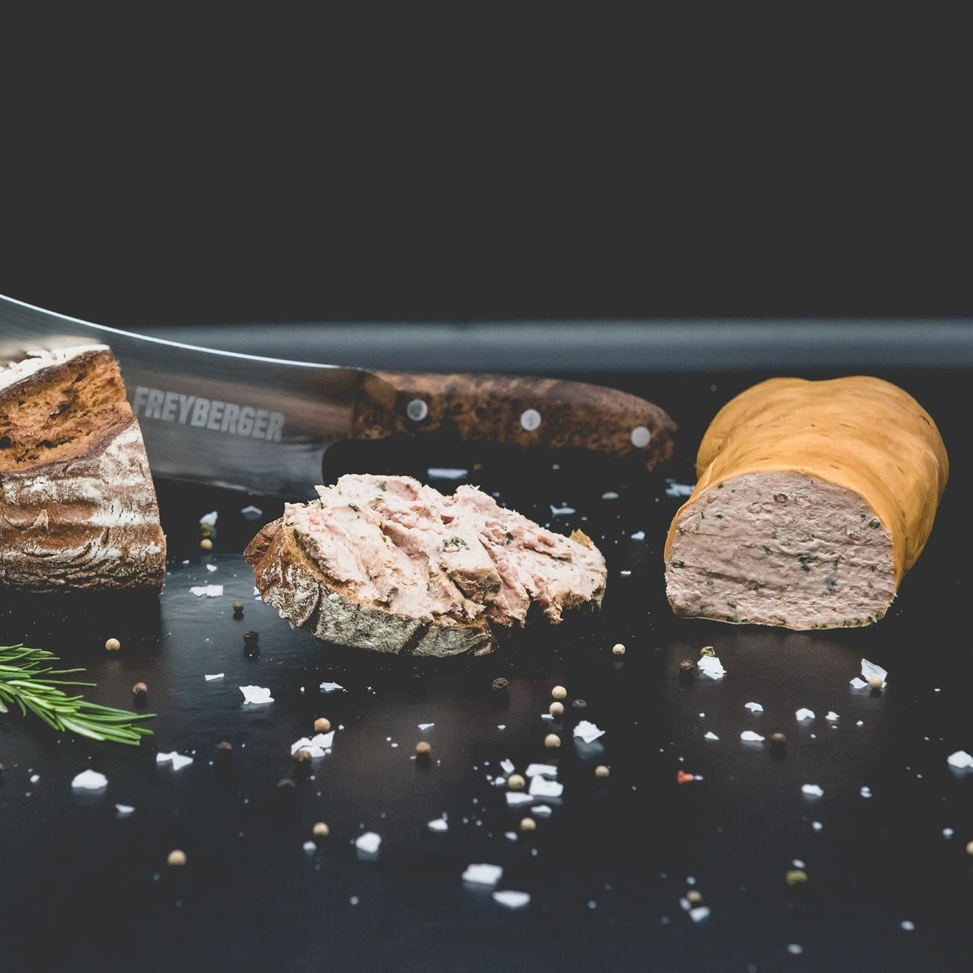 Bauernhof Geflügelfleisch-Leberwurst