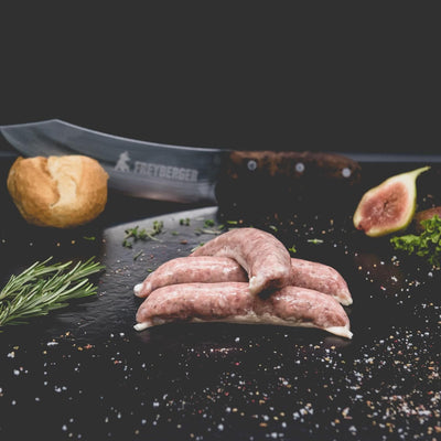 fraenkische bratwurst - natürlich von Freyberger