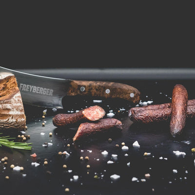 geraeucherte bratwurst geraeucherte bratwurst schwarz - natürlich von Freyberger