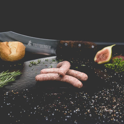 grillwurst griller grillwurst bratwurst - natürlich von Freyberger